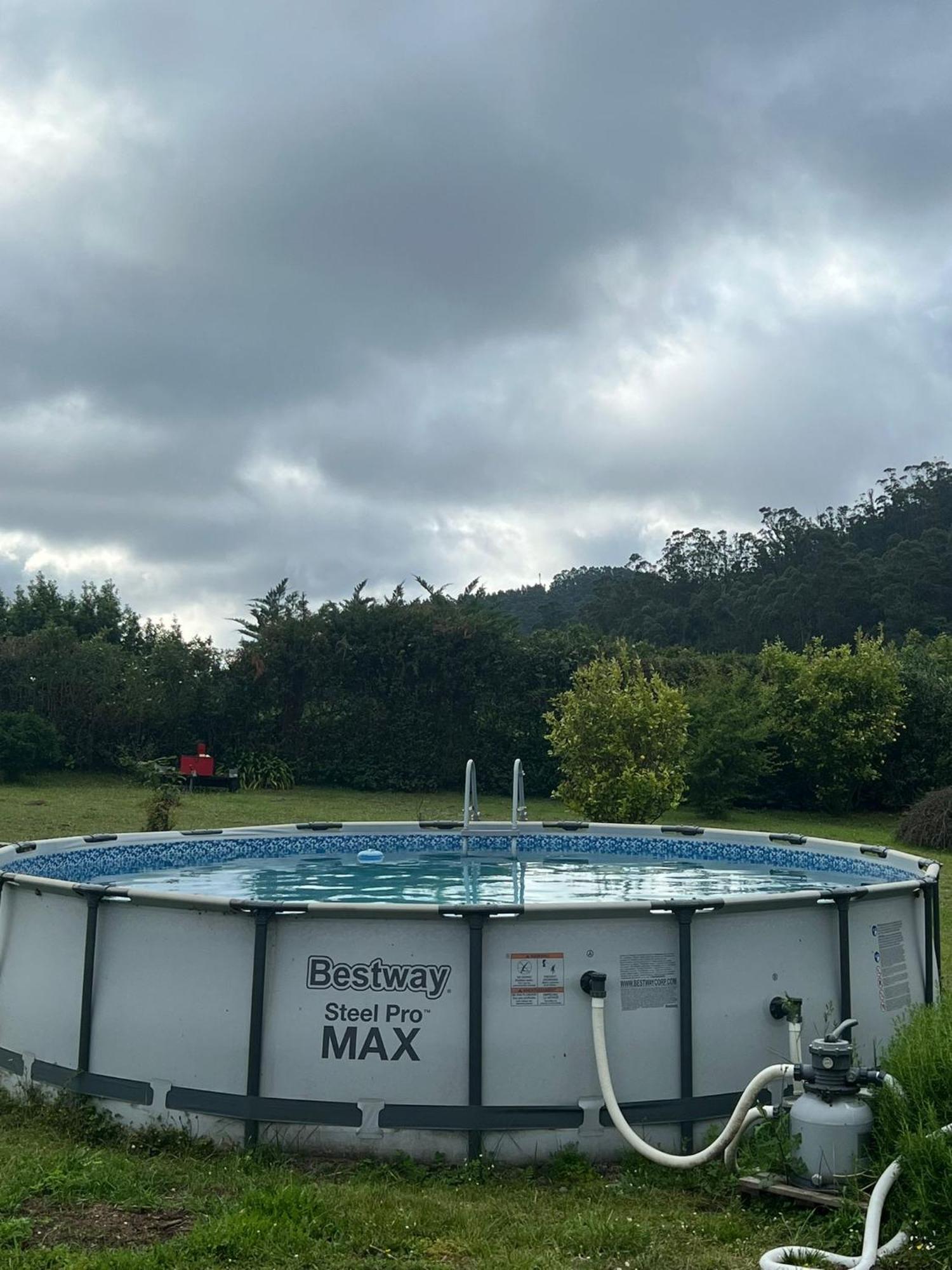 Casa De Campo Adosada Viveiro Bagian luar foto